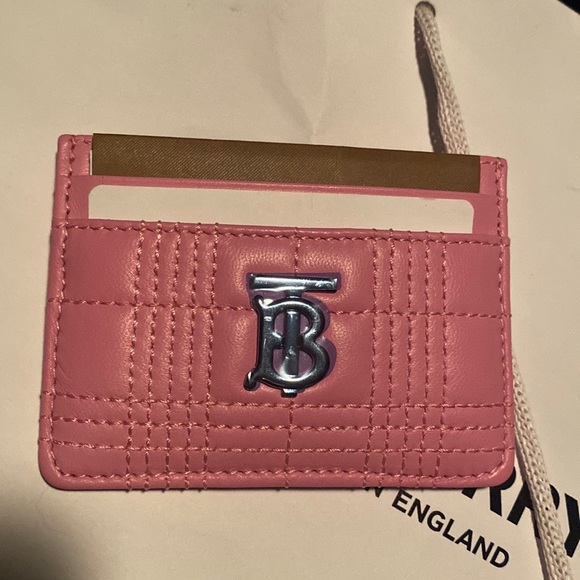 Burberry Handbags - Burberry pink wallet
